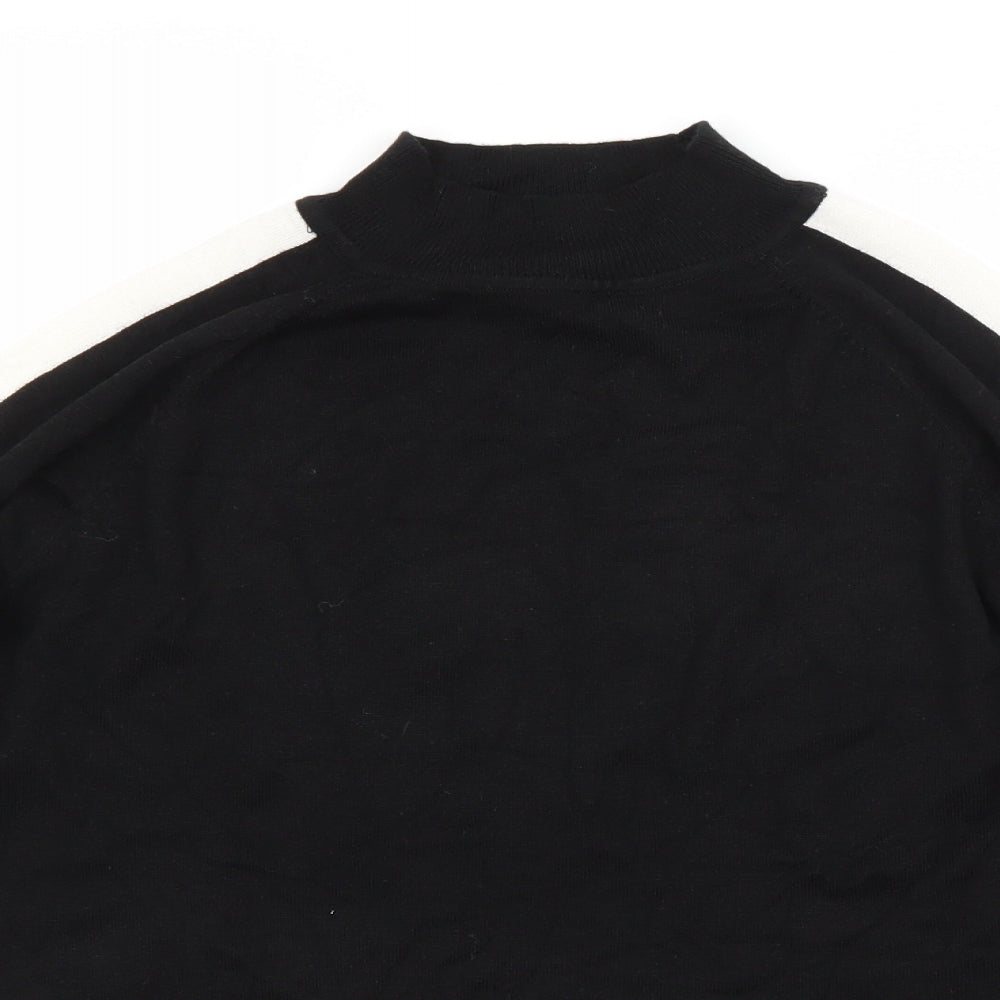 H&M Womens Black   Pullover Jumper Size M