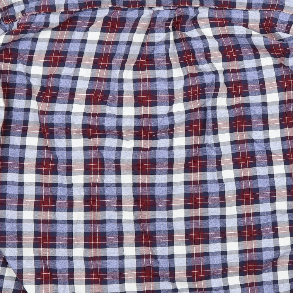 Blue Harbour Mens Multicoloured Check   Button-Up Size L