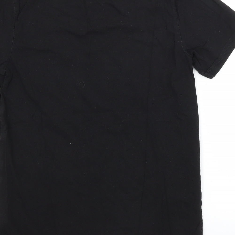 H&M Boys Black   Basic T-Shirt Size 11-12 Years