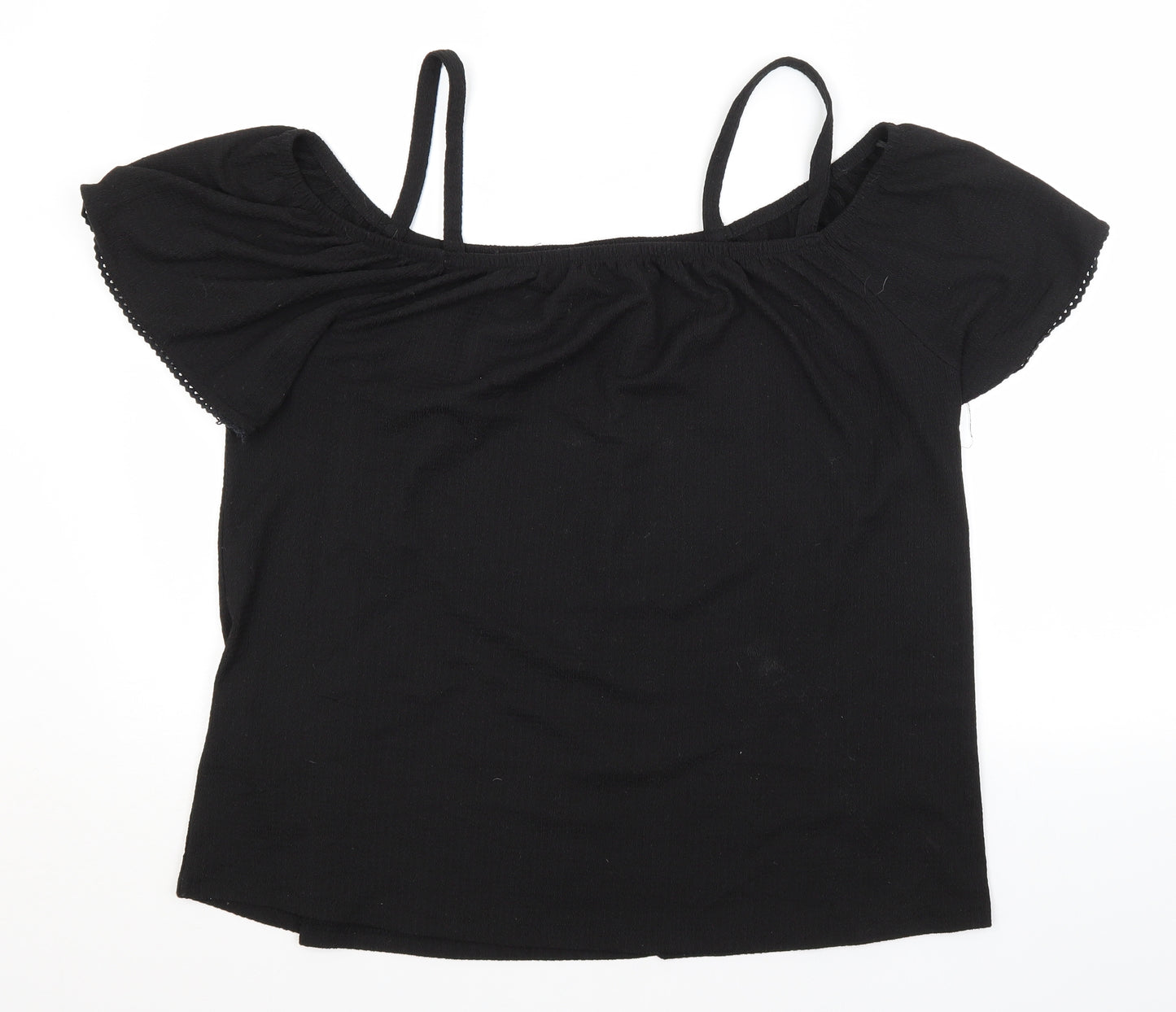 Papaya Womens Black   Basic Blouse Size 18