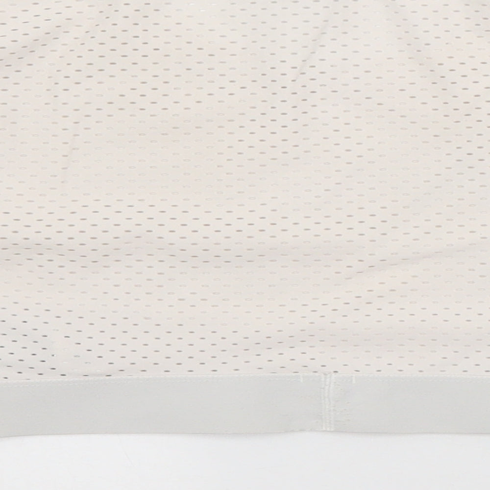 NIKE PRO Womens White   Cropped Casual Size S