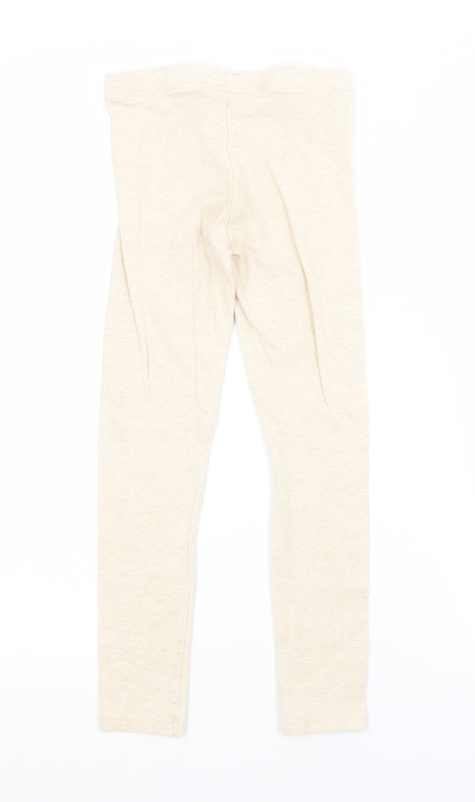 F&F Girls Beige   Jogger Trousers Size 7-8 Years