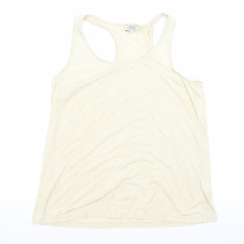 Papaya Womens Beige   Basic Tank Size 14