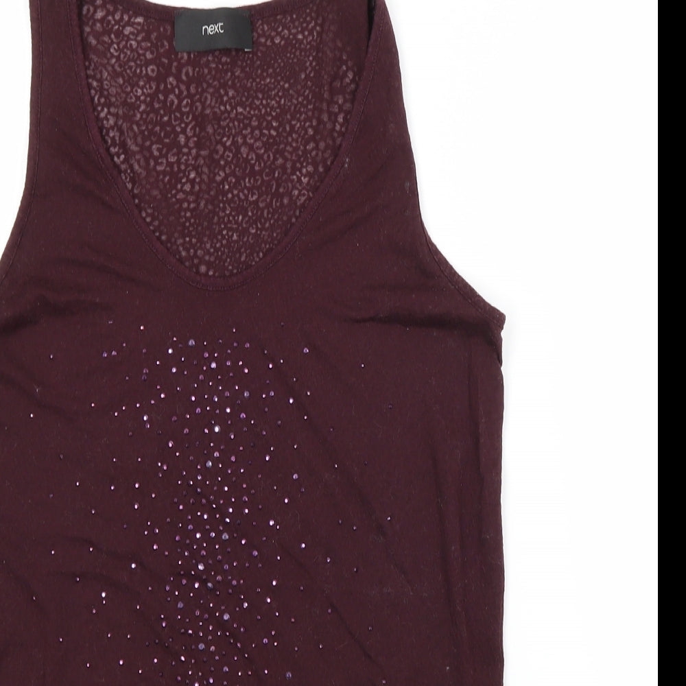 NEXT Womens Purple   Basic Tank Size 10