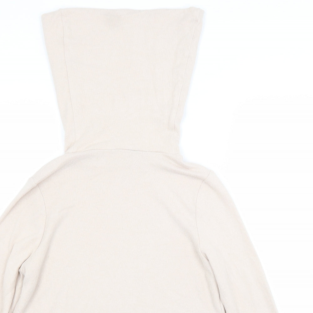 Peacocks Womens Beige   Pullover Jumper Size 12