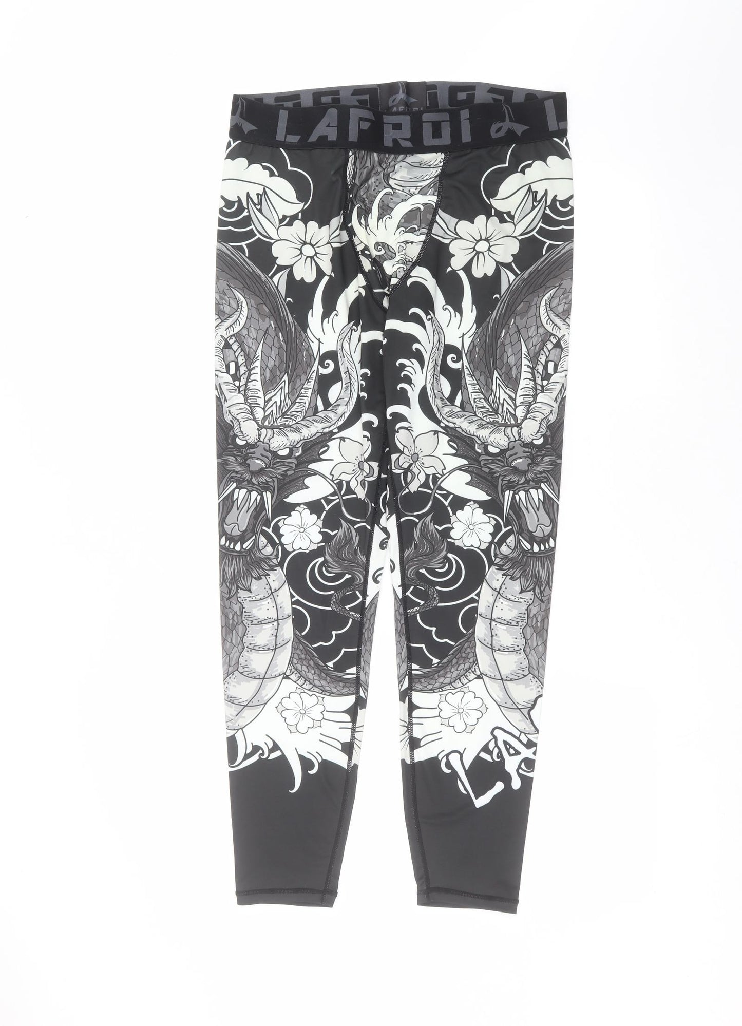 Lafroi Womens Black   Jogger Leggings Size 2XL L27 in