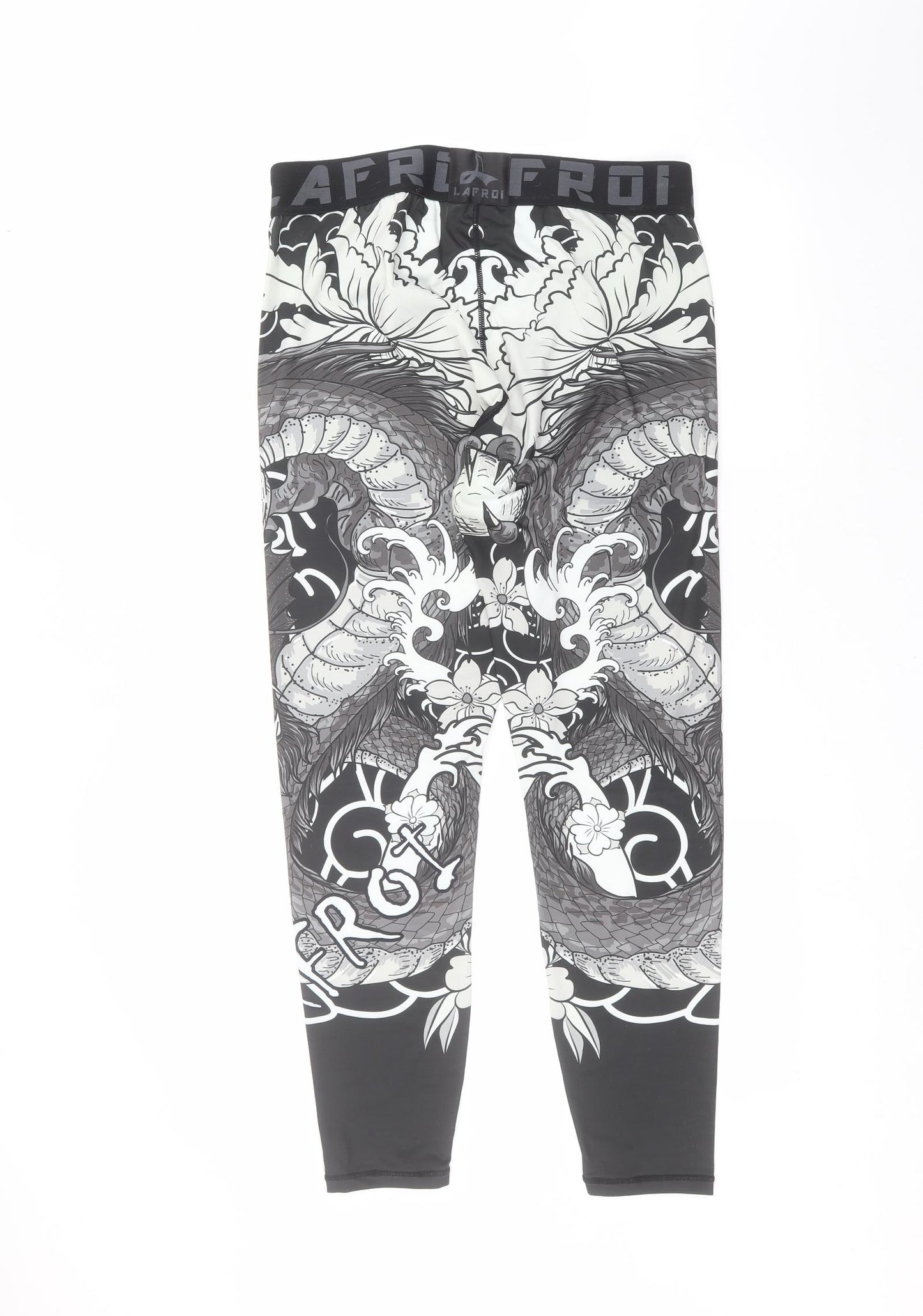 Lafroi Womens Black   Jogger Leggings Size 2XL L27 in