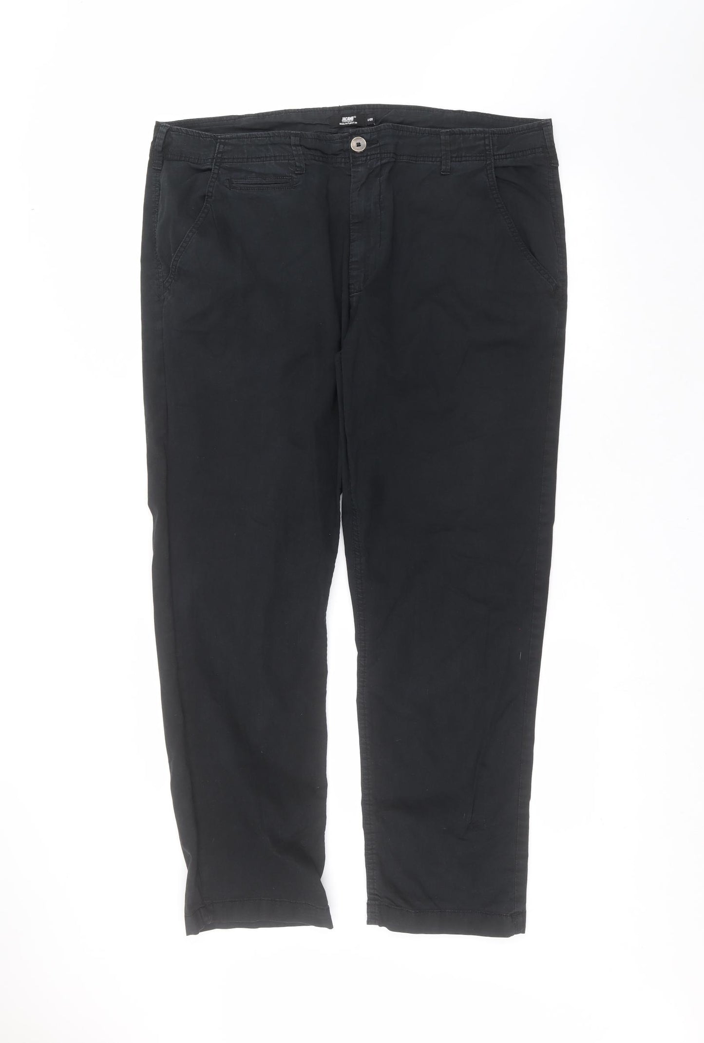 Jacamo Mens Black   Straight Jeans Size 44 in L31 in