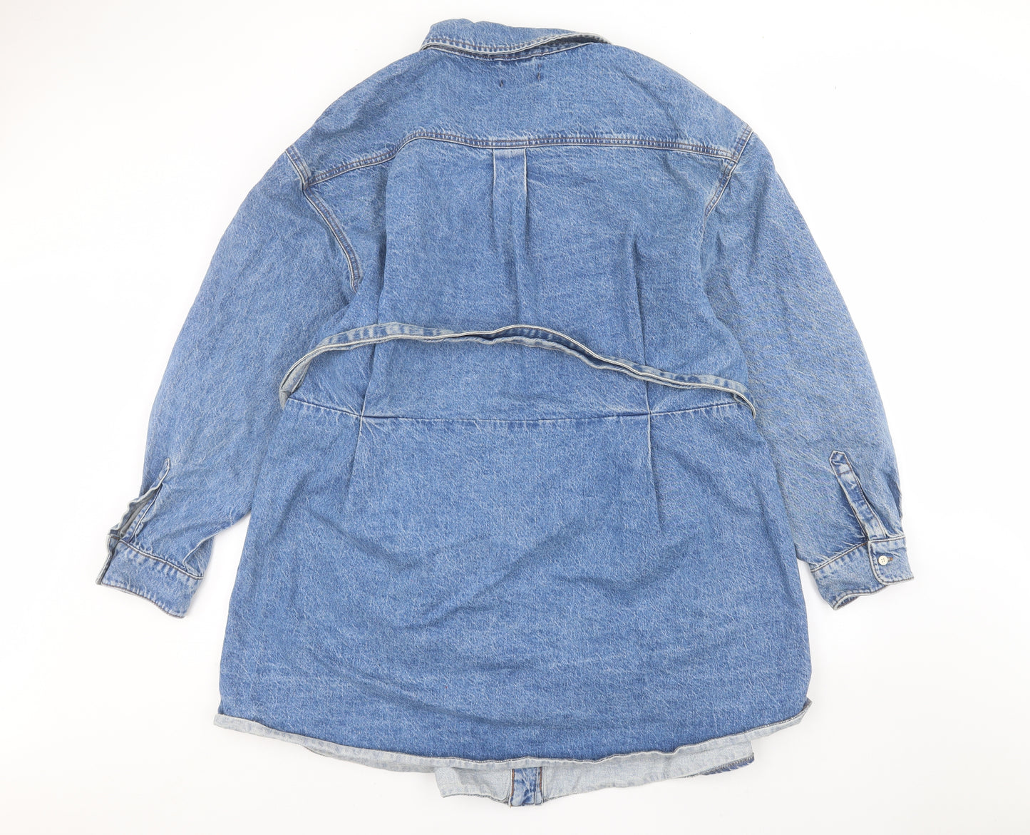 ASOS Womens Blue   Basic Button-Up Size 26