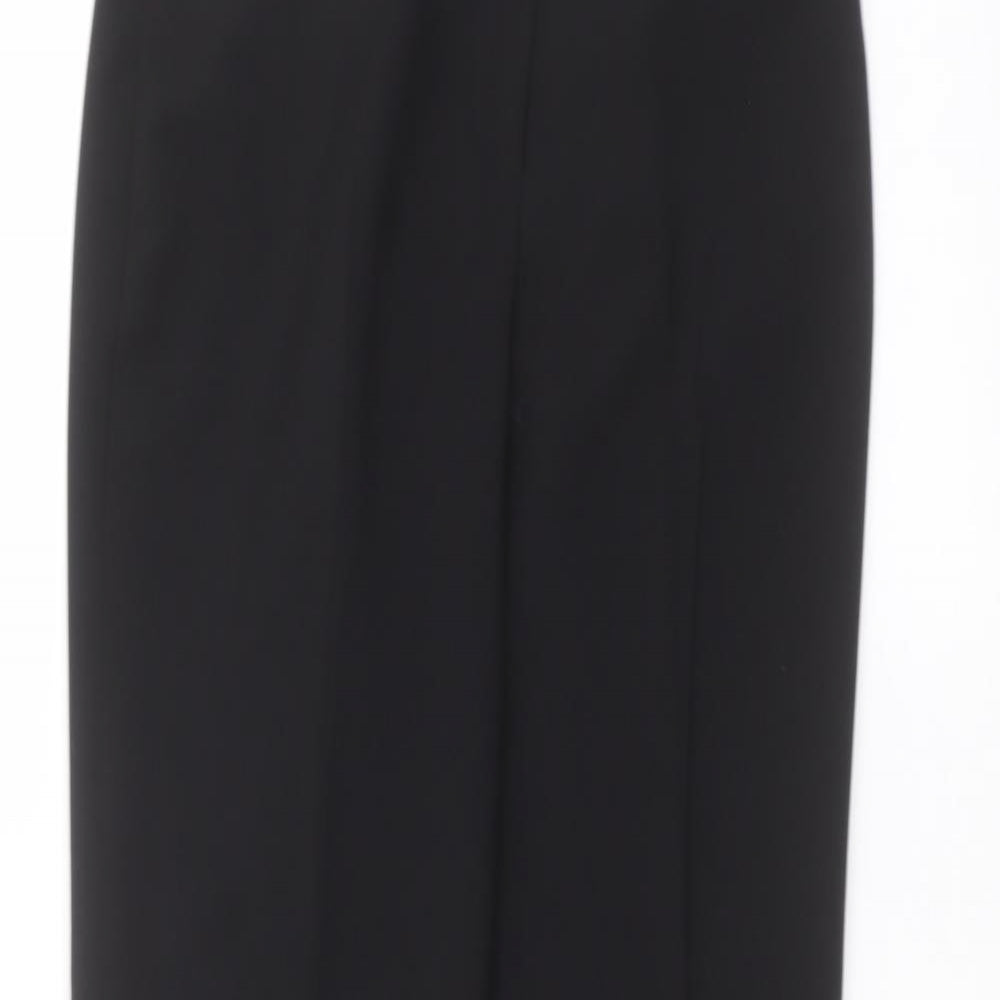 Dorothy Perkins Womens Black   Trousers  Size 10 L28 in