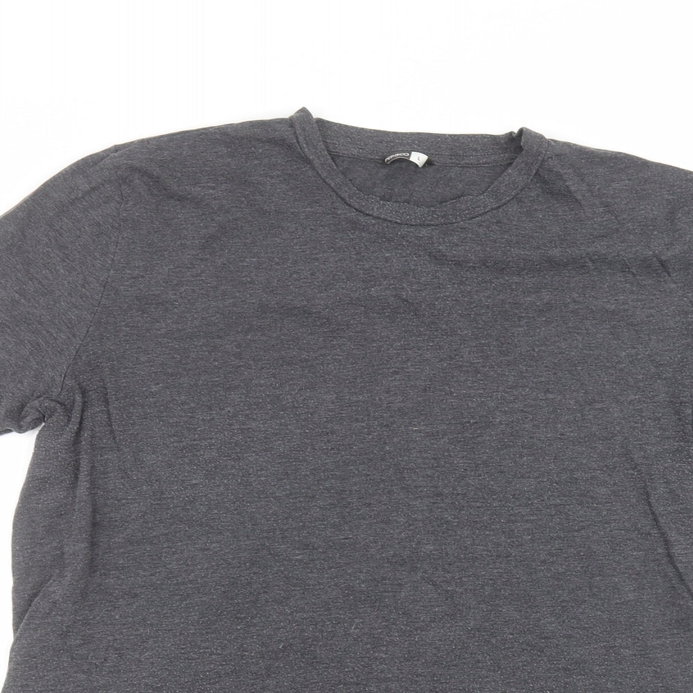 pep&Co Mens Black    T-Shirt Size L
