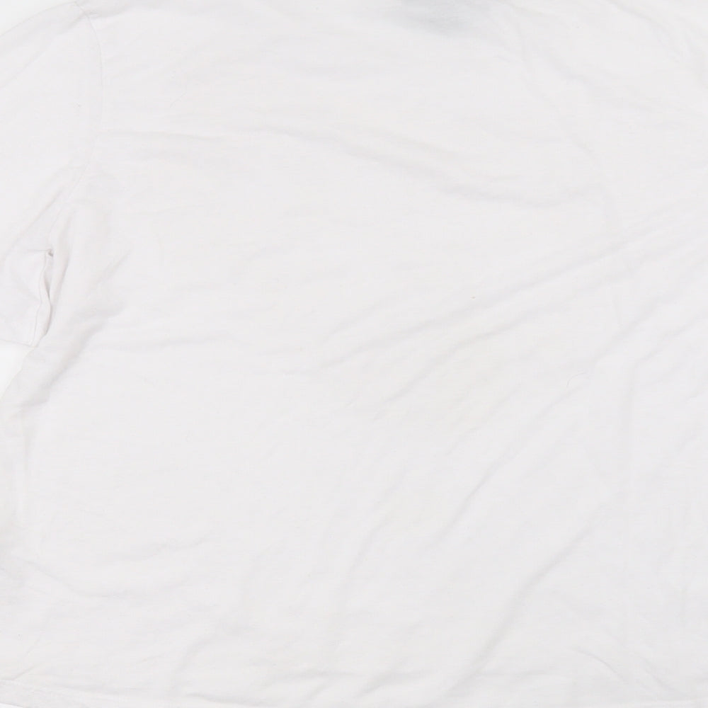Primark Womens White   Basic T-Shirt Size L