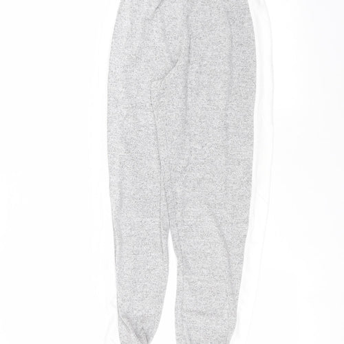 JEFF & CO Womens Grey   Sweatpants Trousers Size 8 L23 in