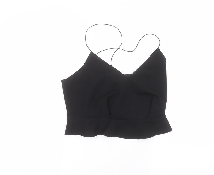 River Island Womens Black   Basic Blouse Size 10