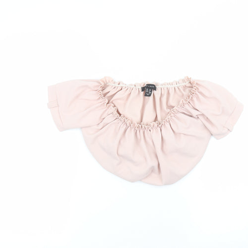New Look Womens Pink   Basic Blouse Size 10