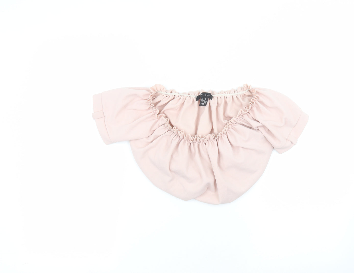 New Look Womens Pink   Basic Blouse Size 10