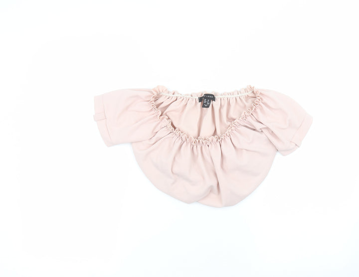 New Look Womens Pink   Basic Blouse Size 10