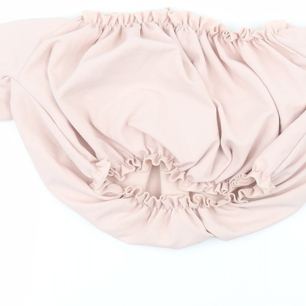 New Look Womens Pink   Basic Blouse Size 10