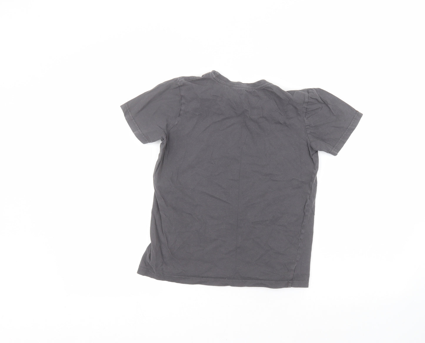 TU Boys Black   Basic T-Shirt Size 12 Years  - Minecraft