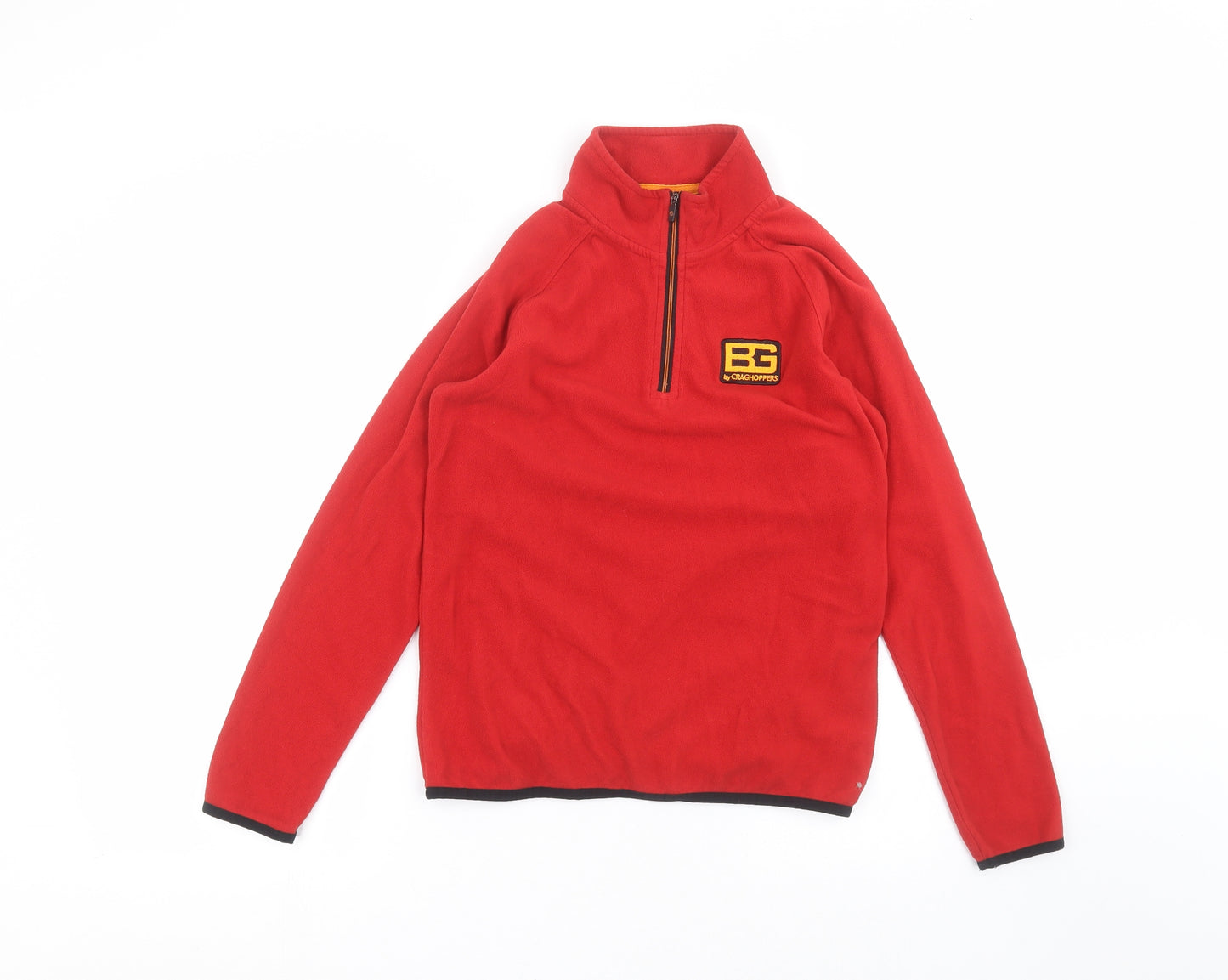 Craghoppers Boys Red   Pullover Jumper Size 11-12 Years  - Bear Grylls