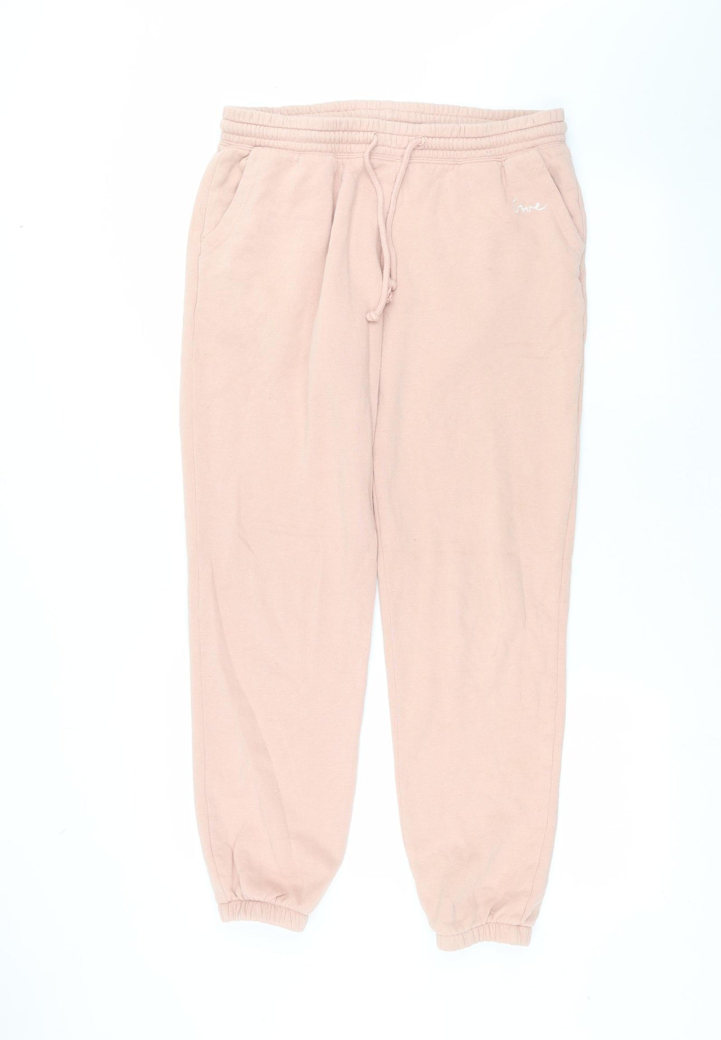 H&M Womens Pink   Sweatpants Trousers Size M L27 in