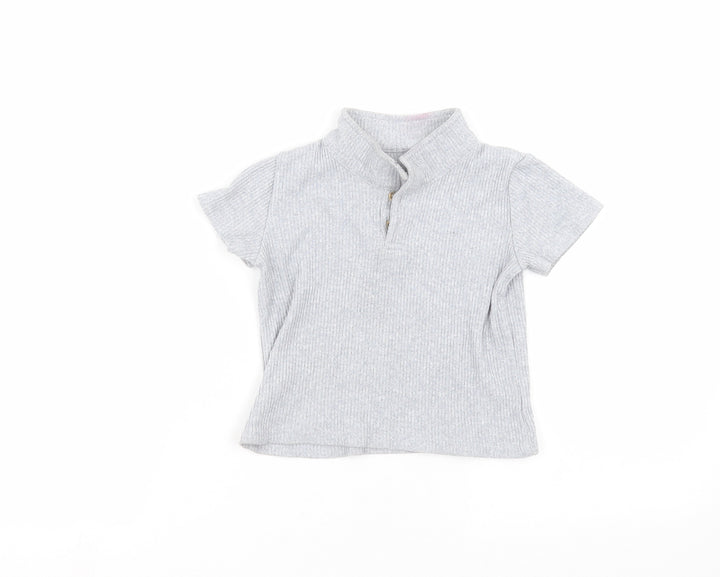 Matalan Baby Grey Basic T-Shirt Size 18-24 Months