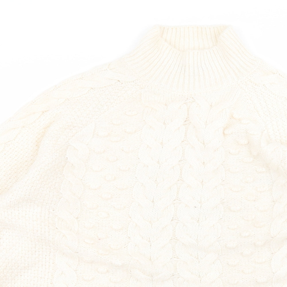 F&F Womens White   Pullover Jumper Size 18