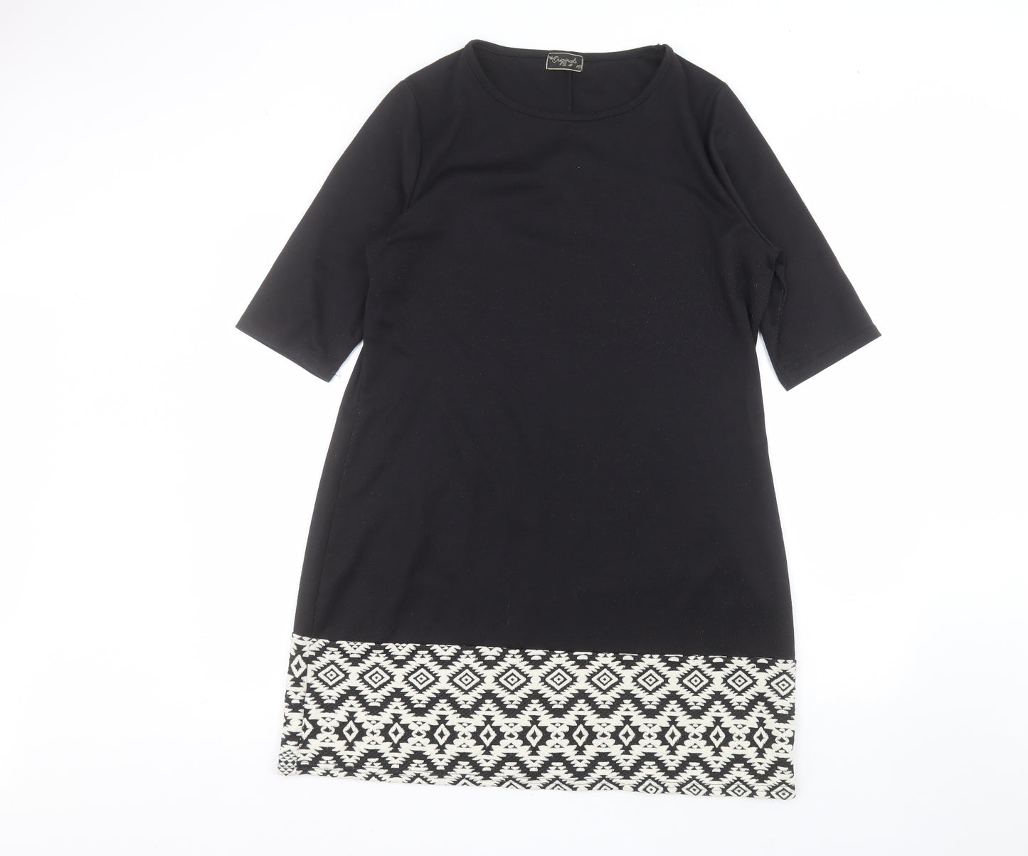 Preworn Womens Black   A-Line  Size 16