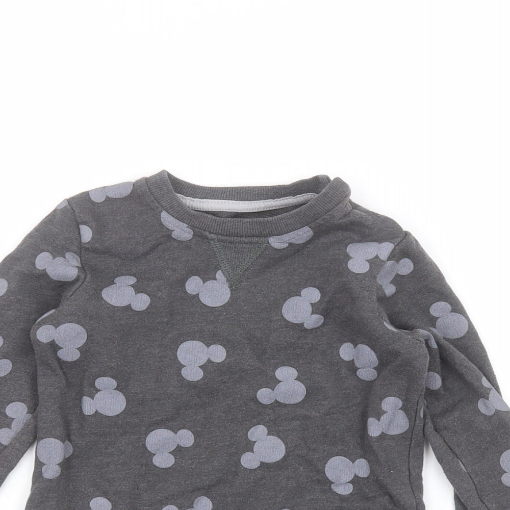 George Baby Black   Pullover Jumper Size 18-24 Months