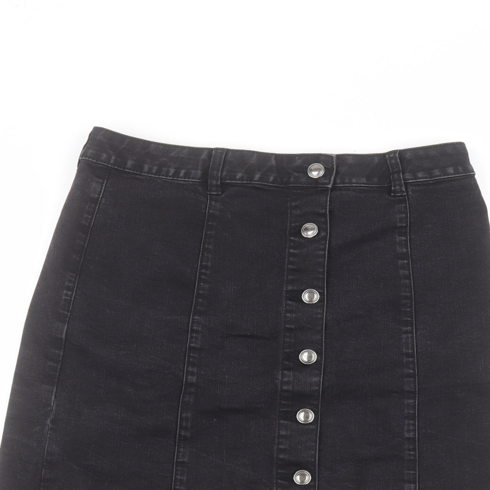 George Womens Black   Mini Skirt Size 14