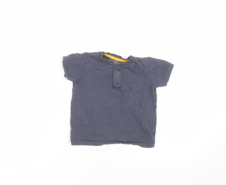 Nutmeg Baby Blue Basic T-Shirt Size 24 Months