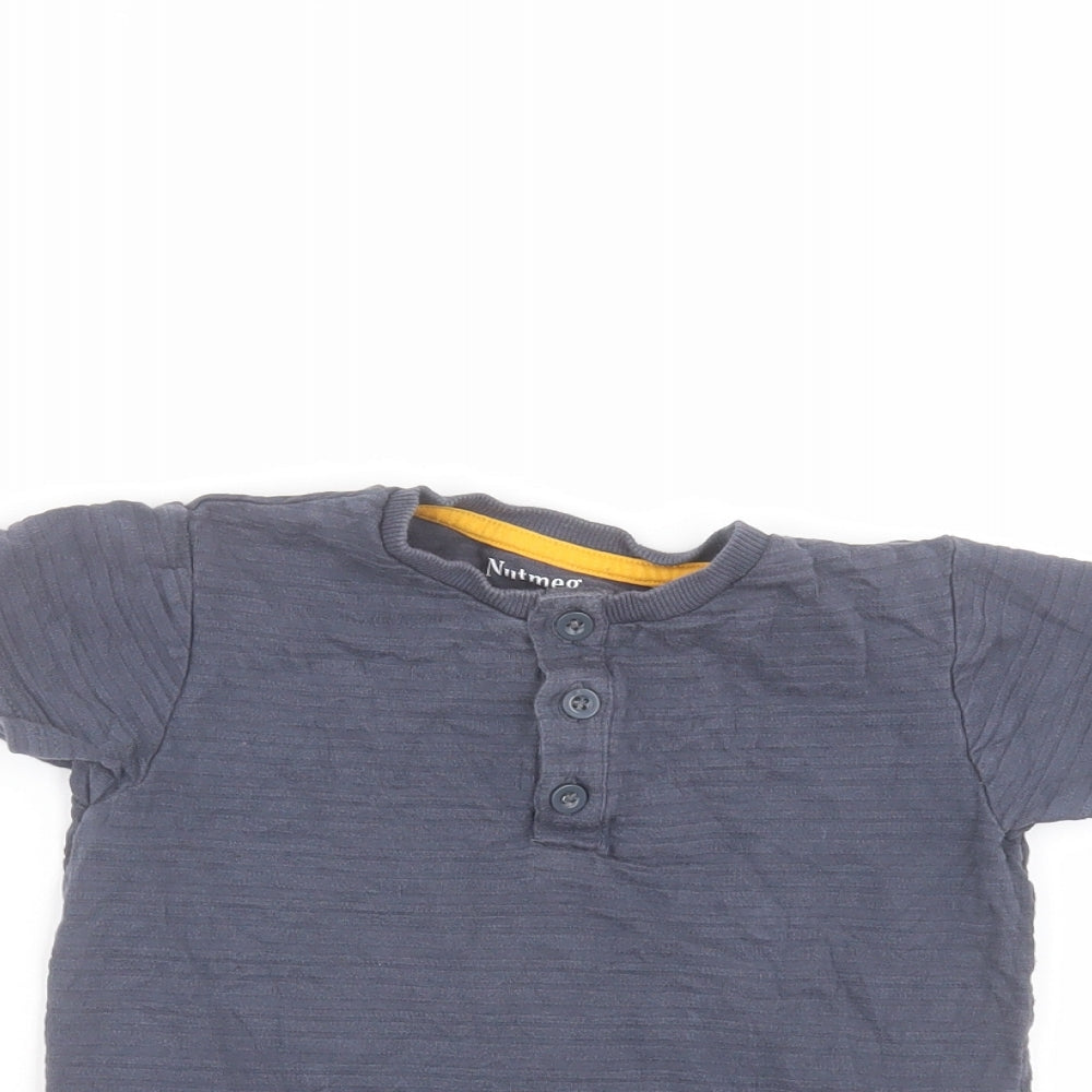 Nutmeg Baby Blue   Basic T-Shirt Size 24 Months