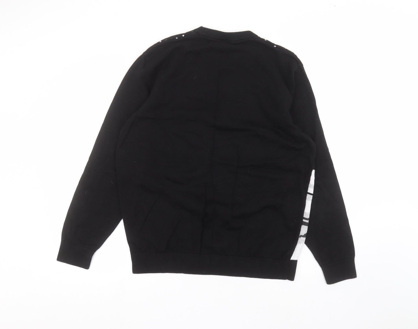 NEXT Mens Black   Pullover Jumper Size XL  - Coca Cola