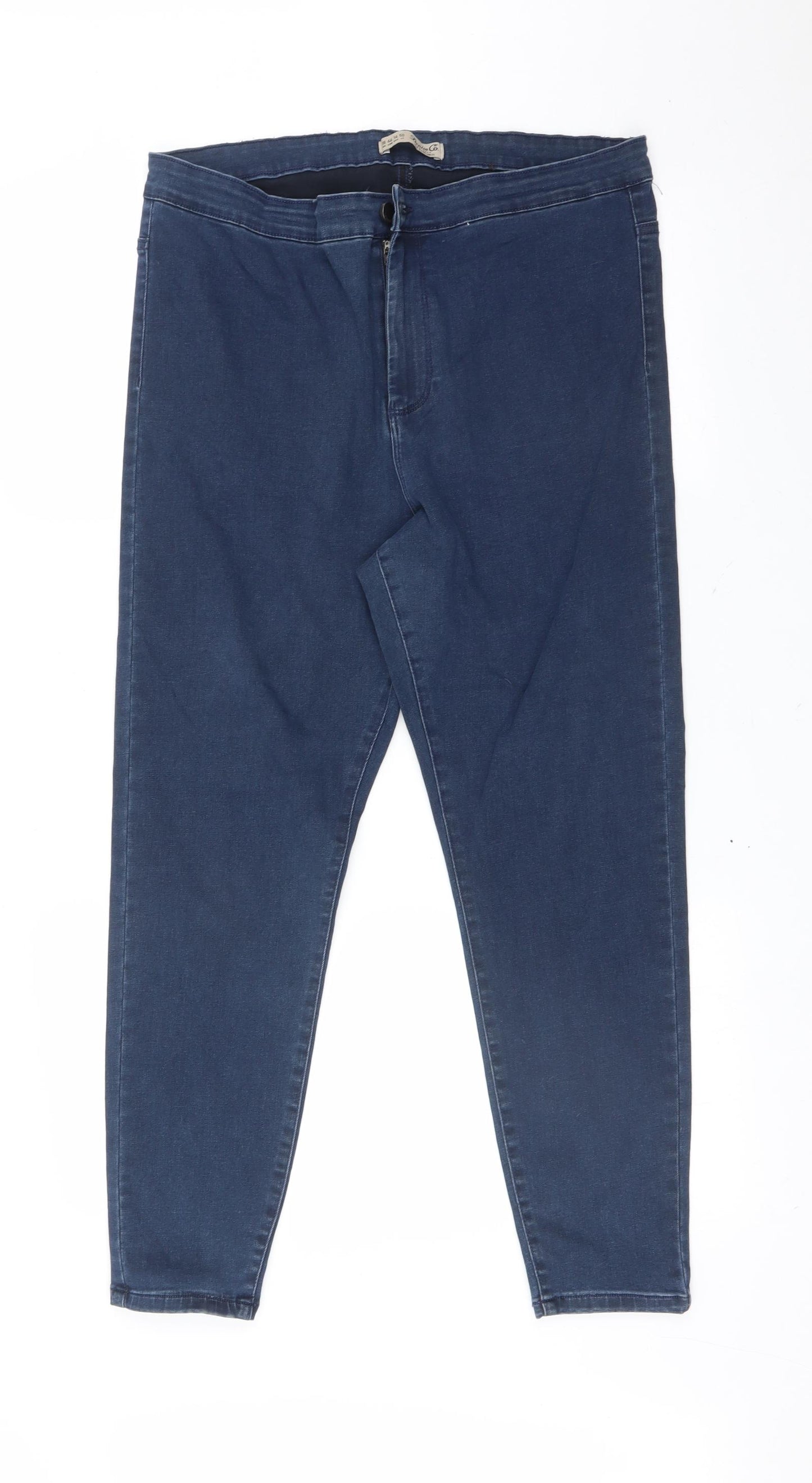 DENIM CO Womens Blue   Jegging Jeans Size 18 L26 in
