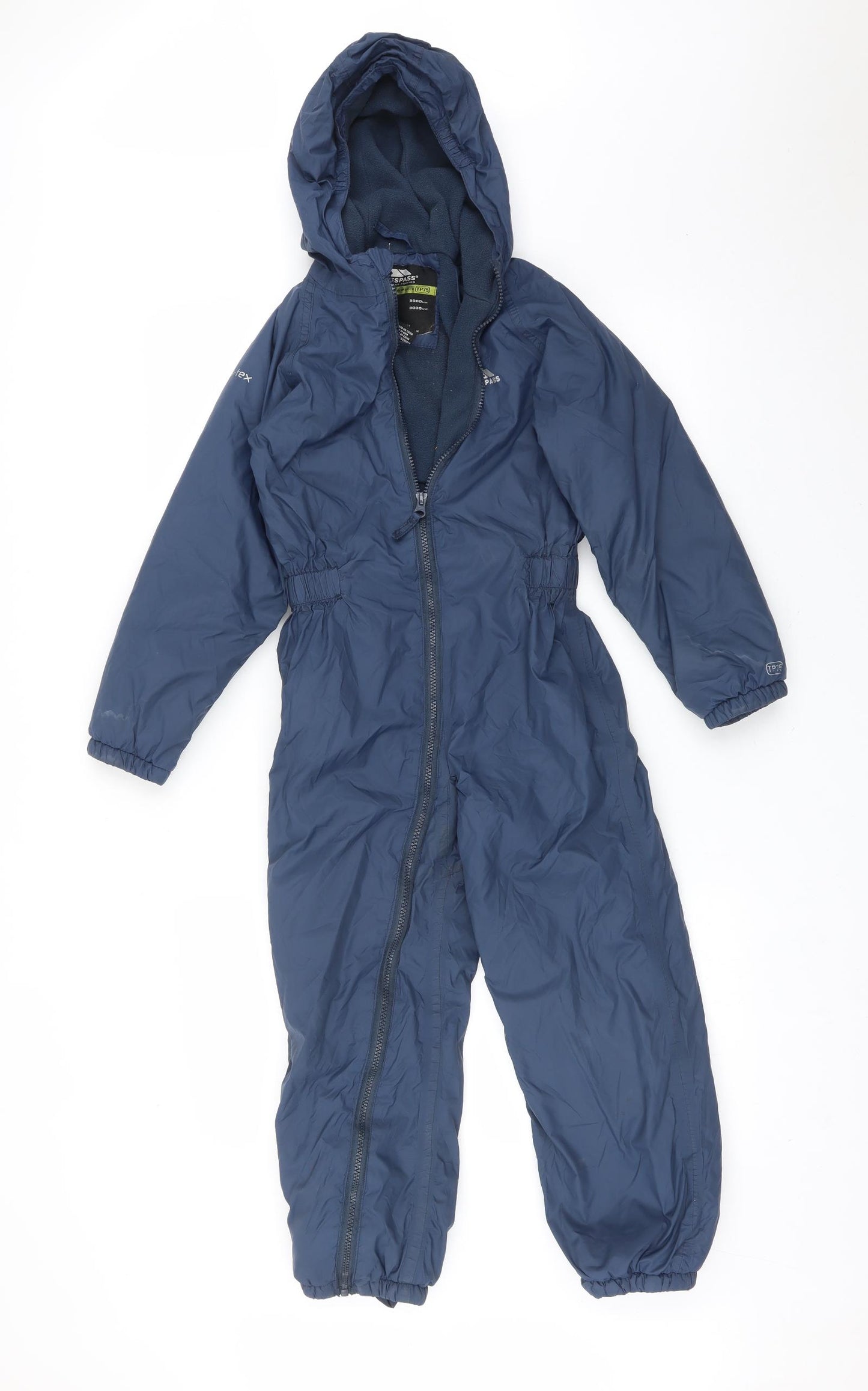 Trespass Boys Blue   Overcoat Coat Size 7-8 Years