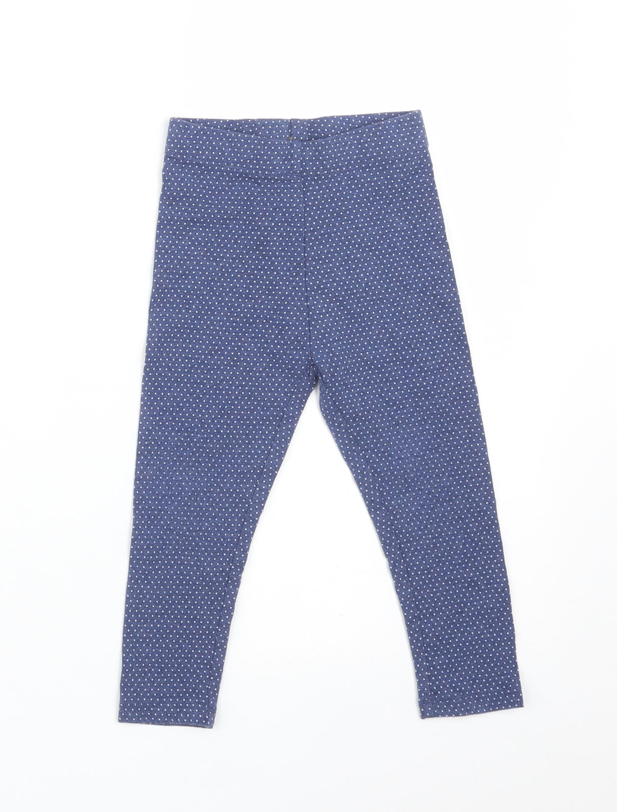 NEXT Girls Blue Polka Dot   Leggings Size 18-24 Months