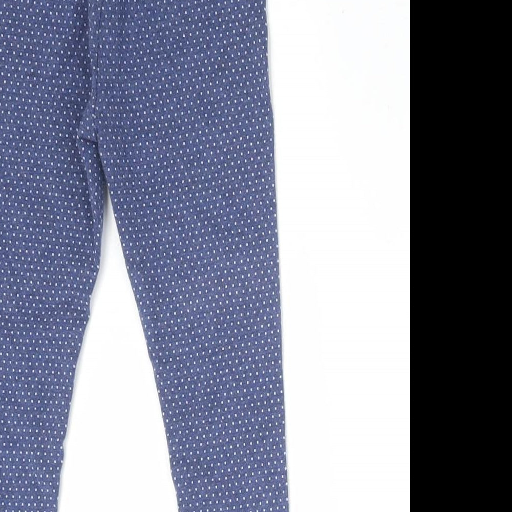 NEXT Girls Blue Polka Dot   Leggings Size 18-24 Months