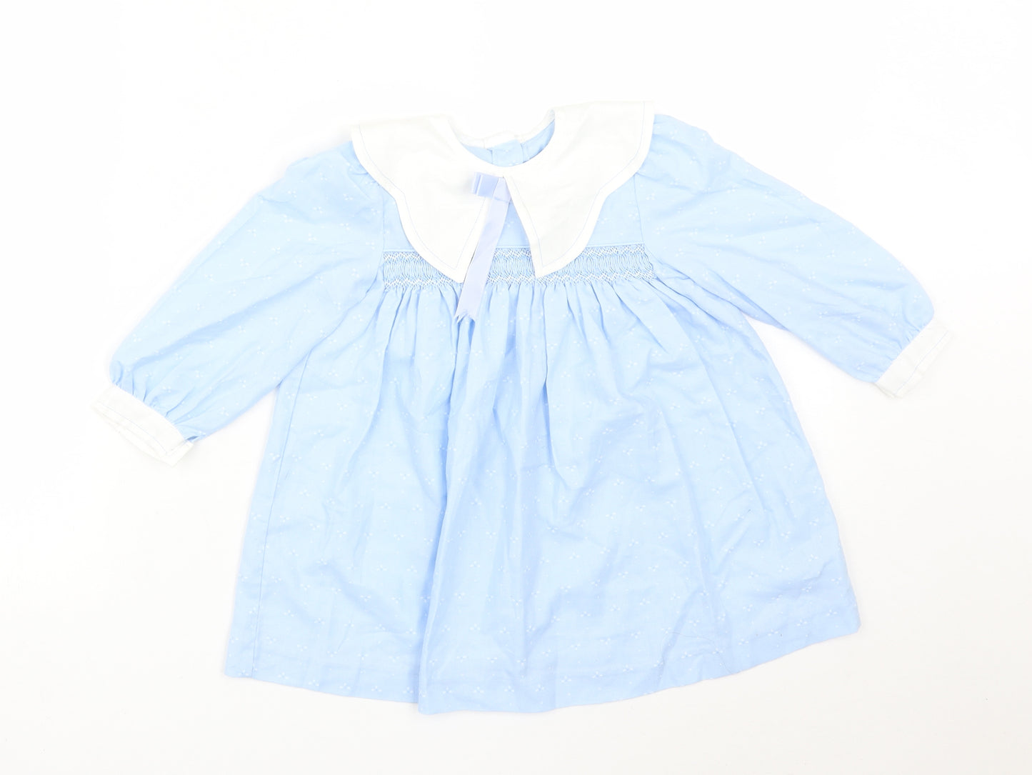 Mothercare Girls Blue   A-Line  Size 24 Months