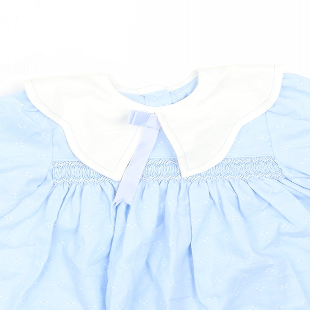 Mothercare Girls Blue   A-Line  Size 24 Months