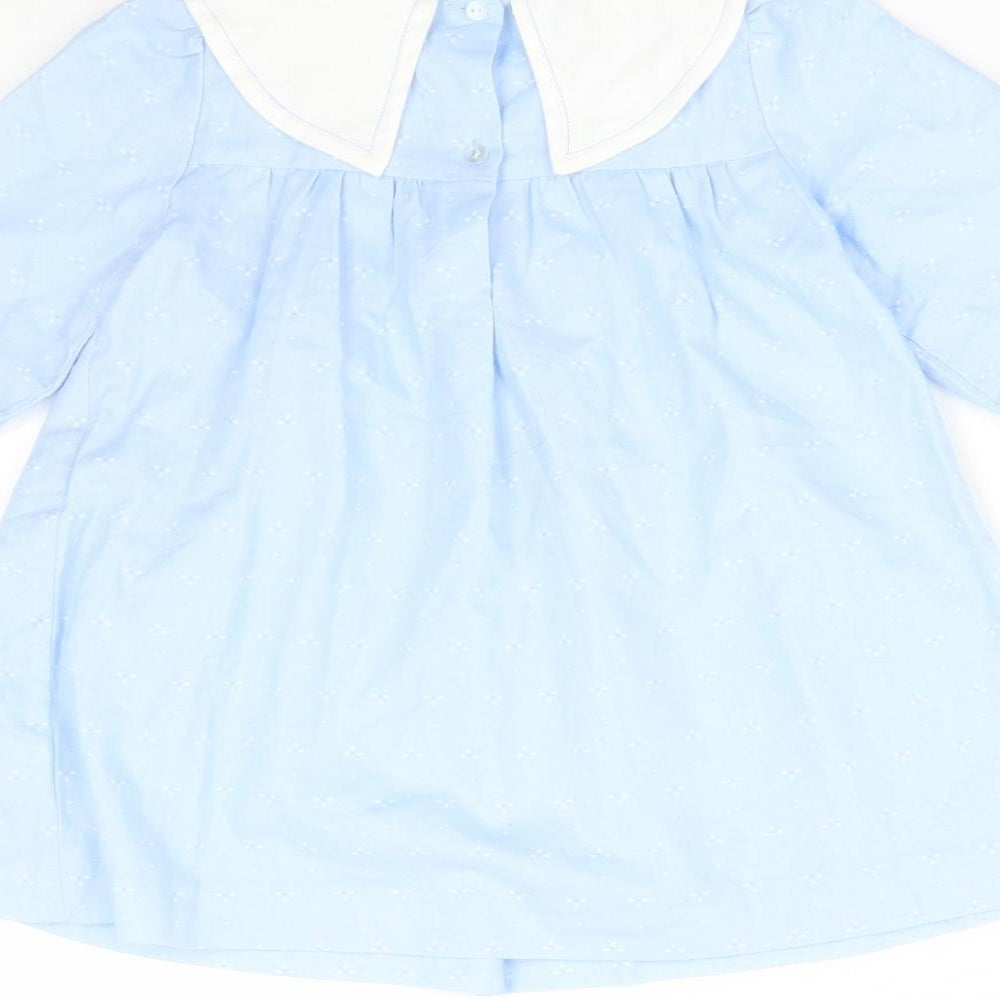 Mothercare Girls Blue   A-Line  Size 24 Months