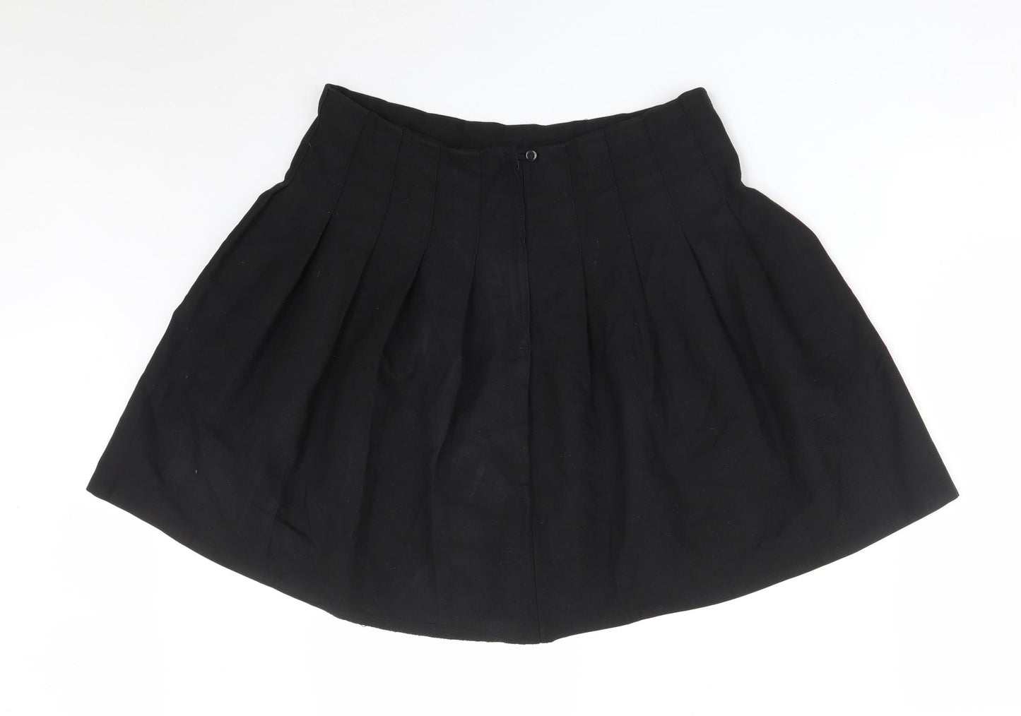 TRUTEX Womens Black   Pleated Skirt Size 30