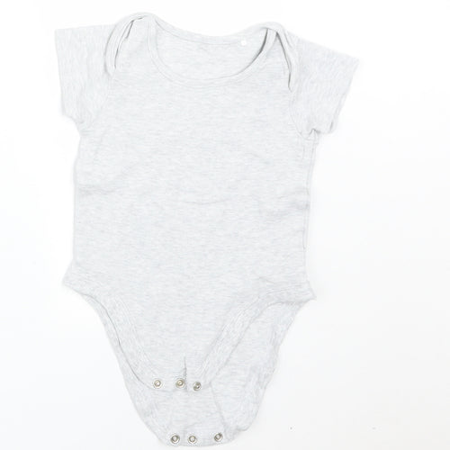 LILY&DAN Baby Grey   Babygrow One-Piece Size 12-18 Months