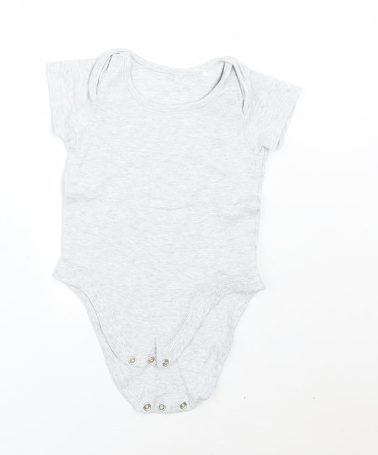 LILY&DAN Baby Grey   Babygrow One-Piece Size 12-18 Months