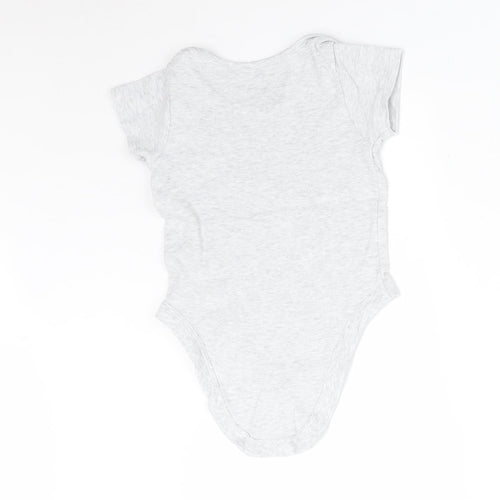 LILY&DAN Baby Grey   Babygrow One-Piece Size 12-18 Months