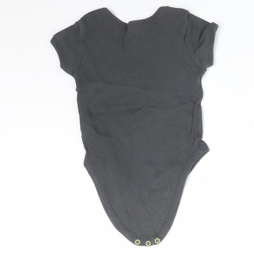 Primark Baby Grey   Babygrow One-Piece Size 12-18 Months  - NICE IS THE NEW COOL!
