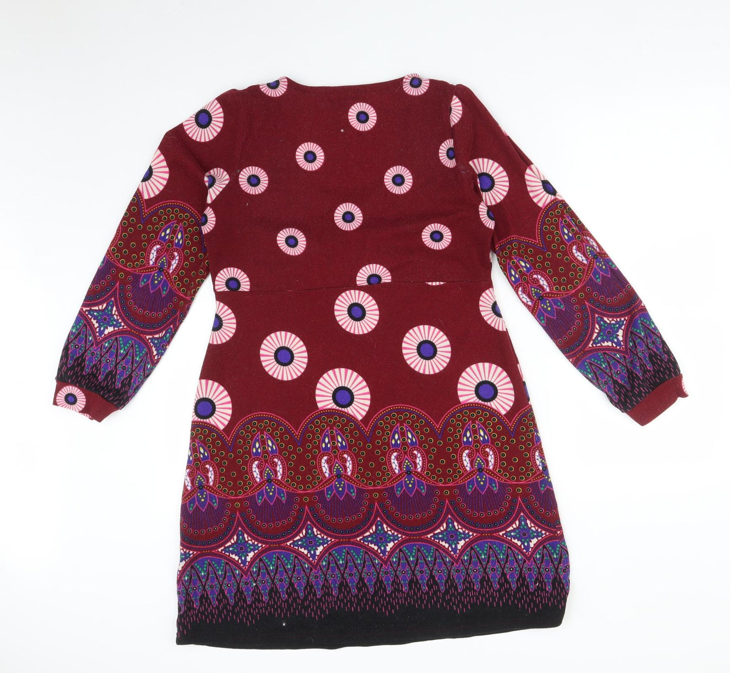 Joe Browns Womens Multicoloured Geometric  A-Line  Size 12