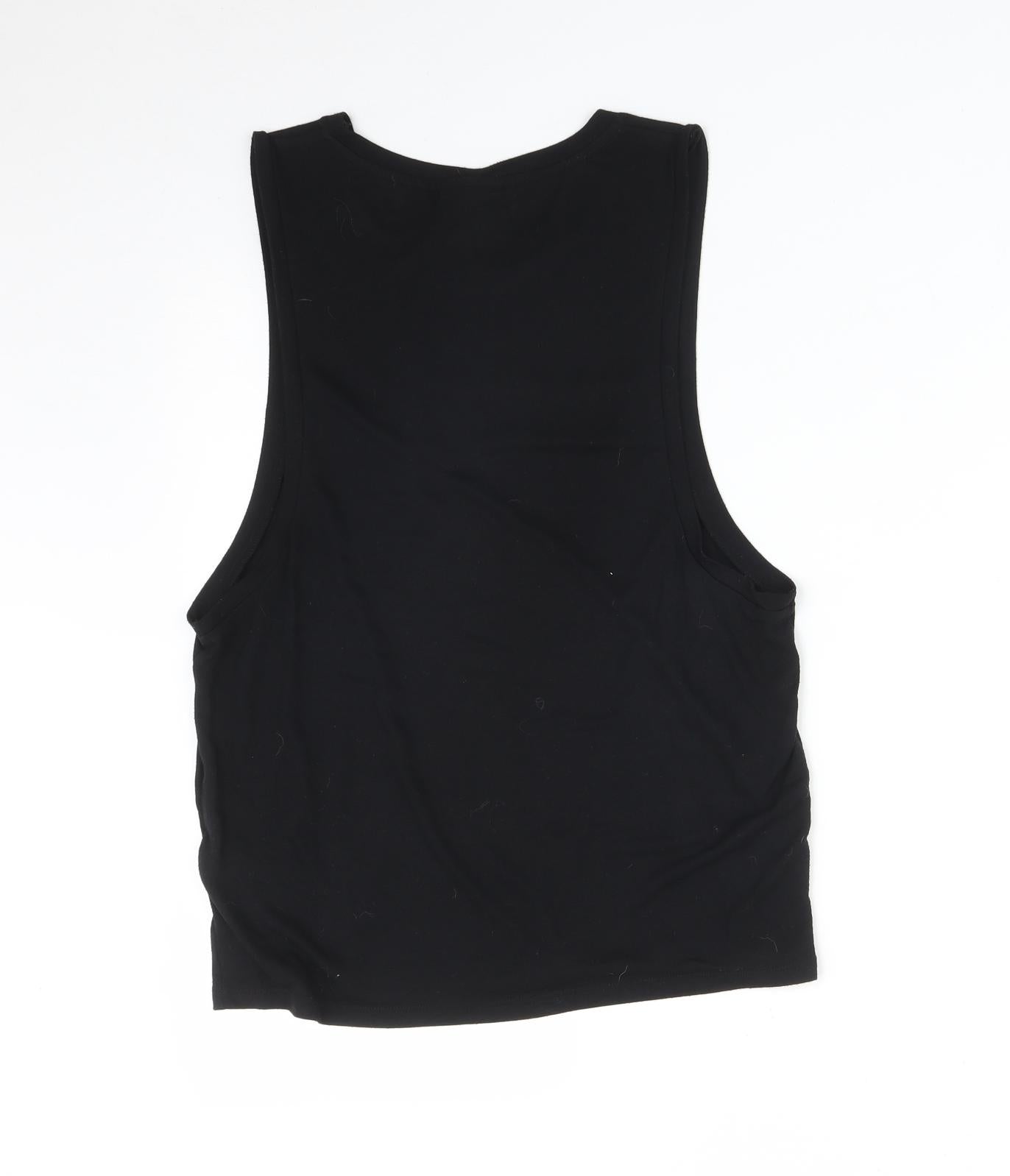 IVY PARK Womens Black   Basic Tank Size 2XS  - IVY PARK