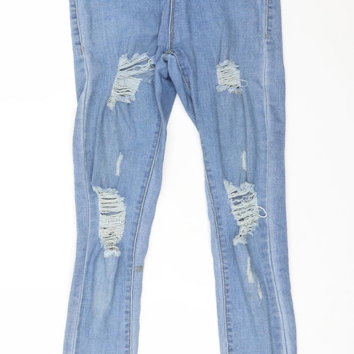 PRETTYLITTLETHING Womens Blue   Jegging Jeans Size 8 L28 in