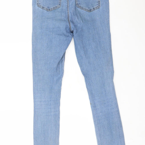 PRETTYLITTLETHING Womens Blue   Jegging Jeans Size 8 L28 in
