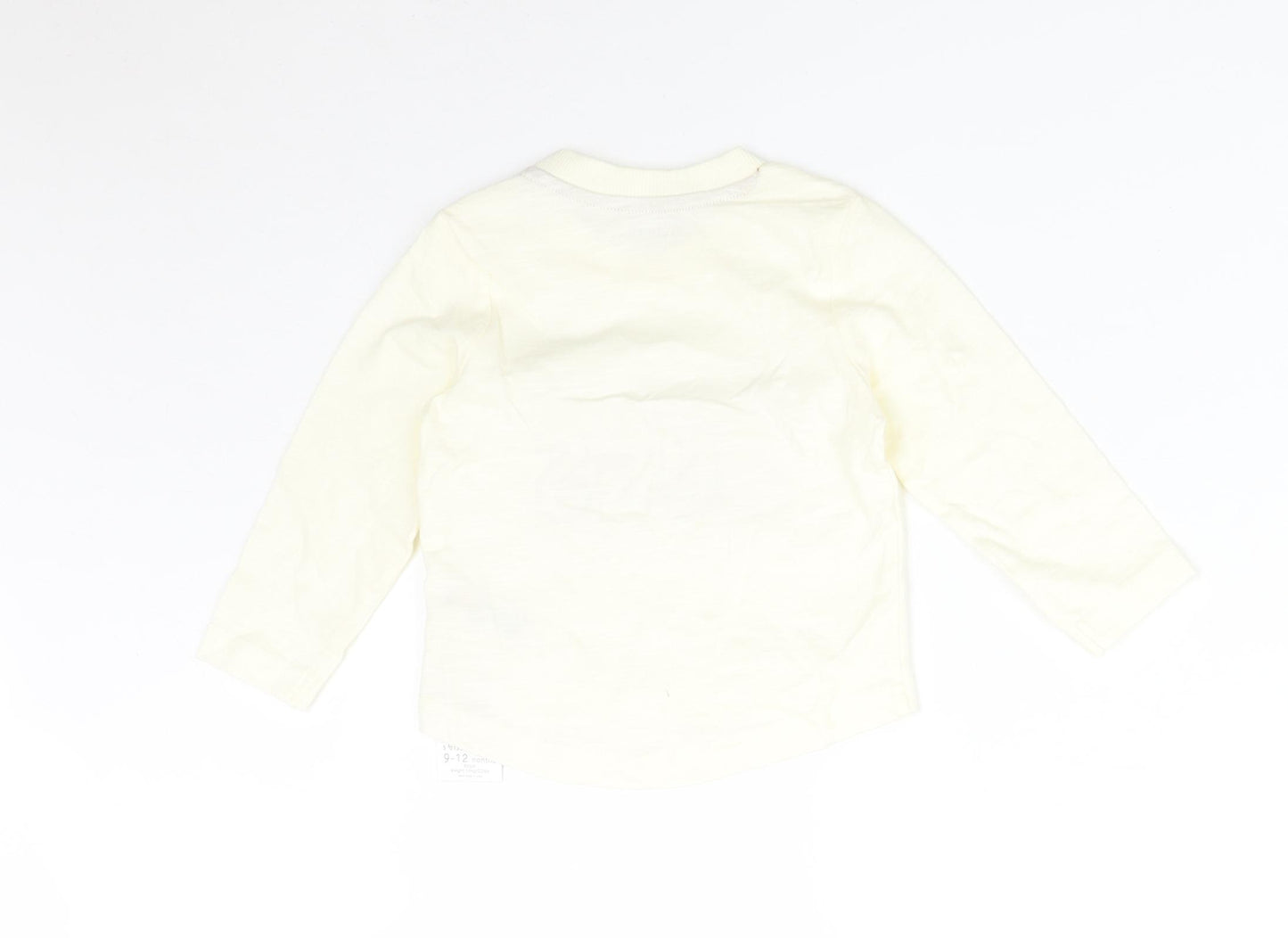 Nutmeg  Yellow   Basic T-Shirt Size 9-12 Months  - LITTLE BRO HUGS